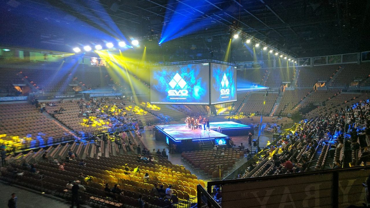 Mandalay Bay Events Center filled for the final day of Evo 2017