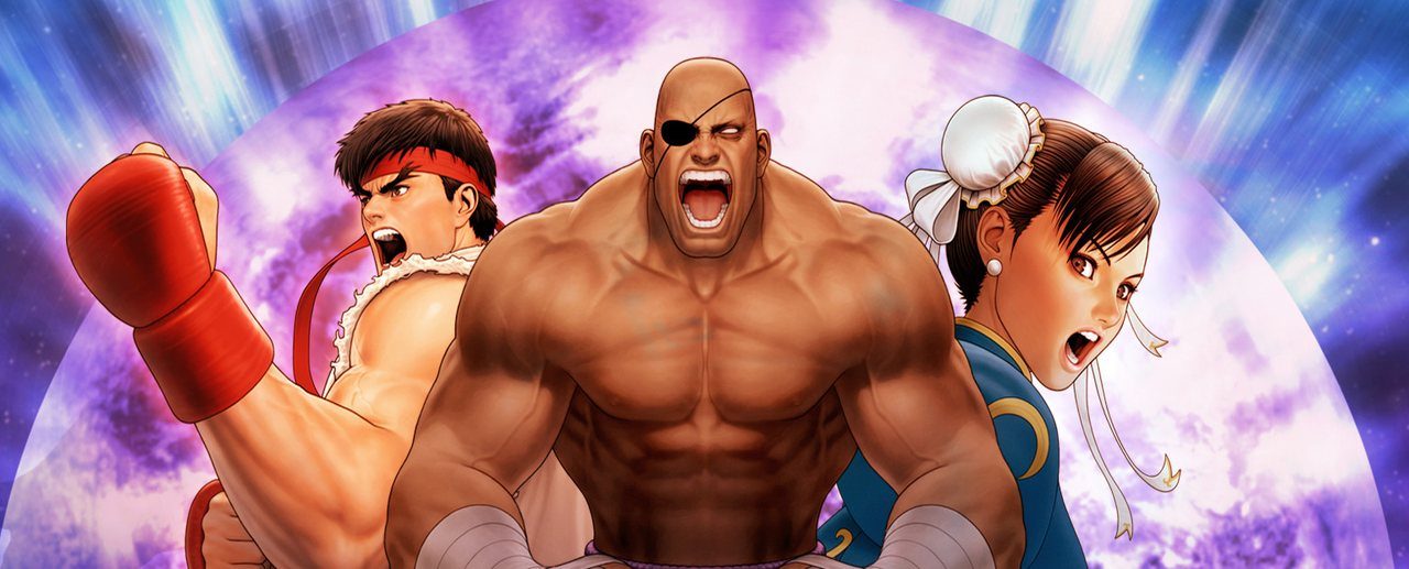 Street Fighter 30th Anniversary Collection key art