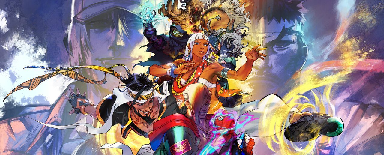 Street Fighter 6 key art featuring the game's fighters